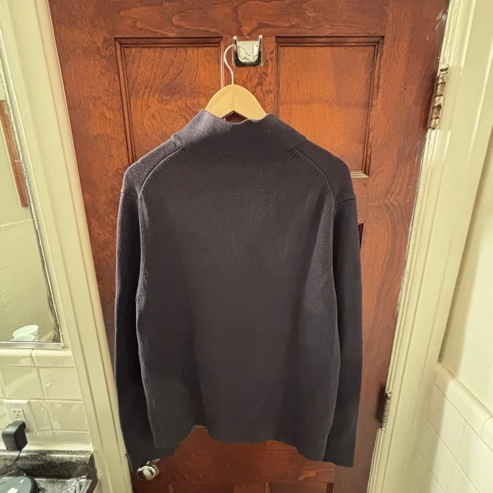 Banana Republic Men's 3-Hook XL Sweater in Charcoal Navy, GUC